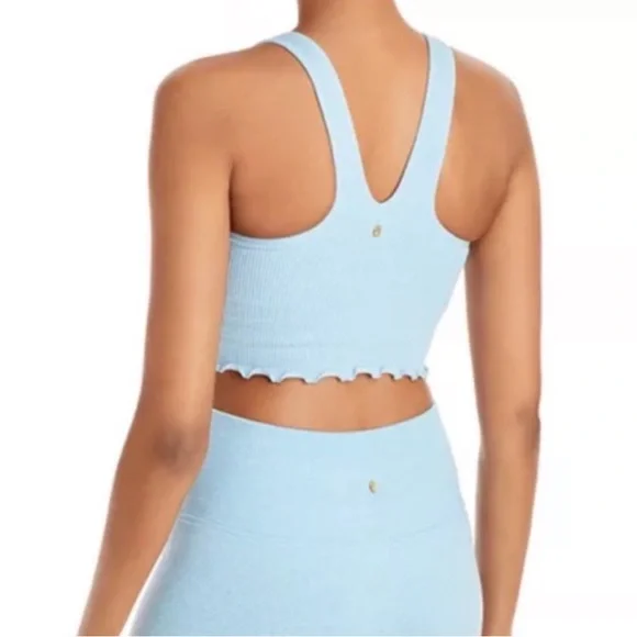 Spiritual Gangster Amor Cropped Tank Light Blue Size  XS/S - Picture 2 of 6